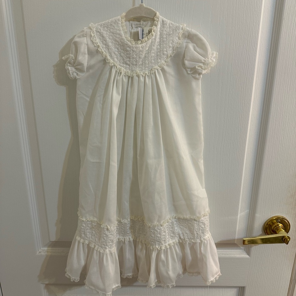 Baby girls 3-6 month Vintage Toddle Tyke gown
